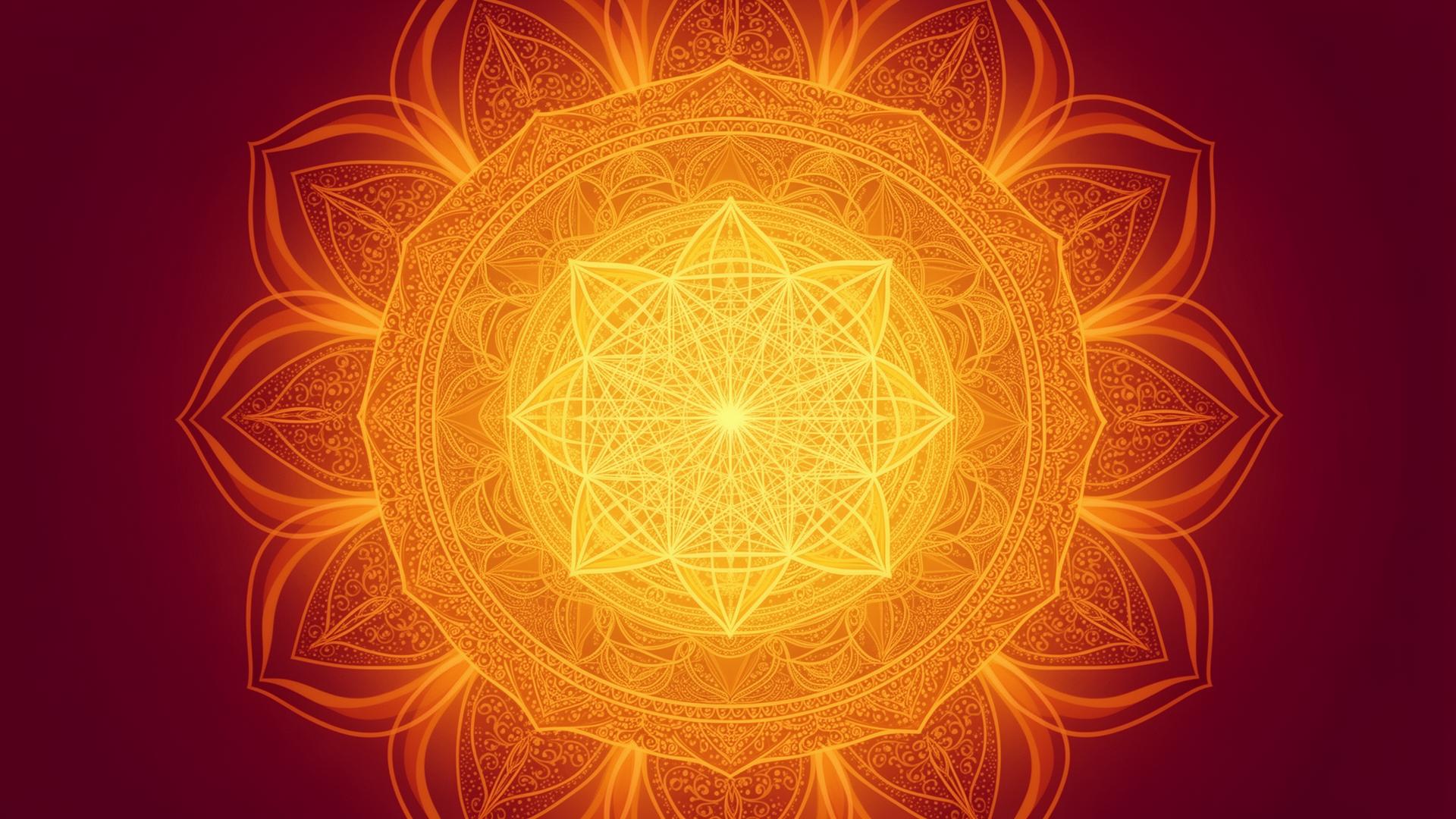Sacred mandala art